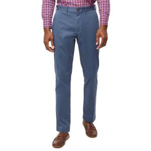 J.Crew Mens Flex Athletic Slim Chino Pants W36 L30 Blue Corporate